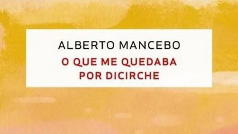 Alberto Mancebo presenta «O que me quedaba por dicirche» en Vigo