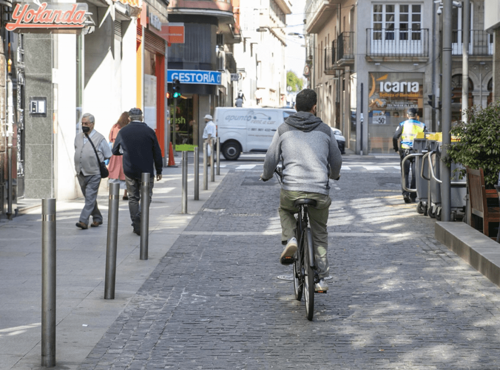 Coruña ampliará la red de carril bici con un nuevo tramo que conecta los Cantones con el Paseo&nbsp;Marítimo