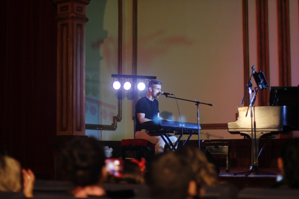 Borja Quintela presenta su primer disco en el Teatro Principal de&nbsp;Ourense