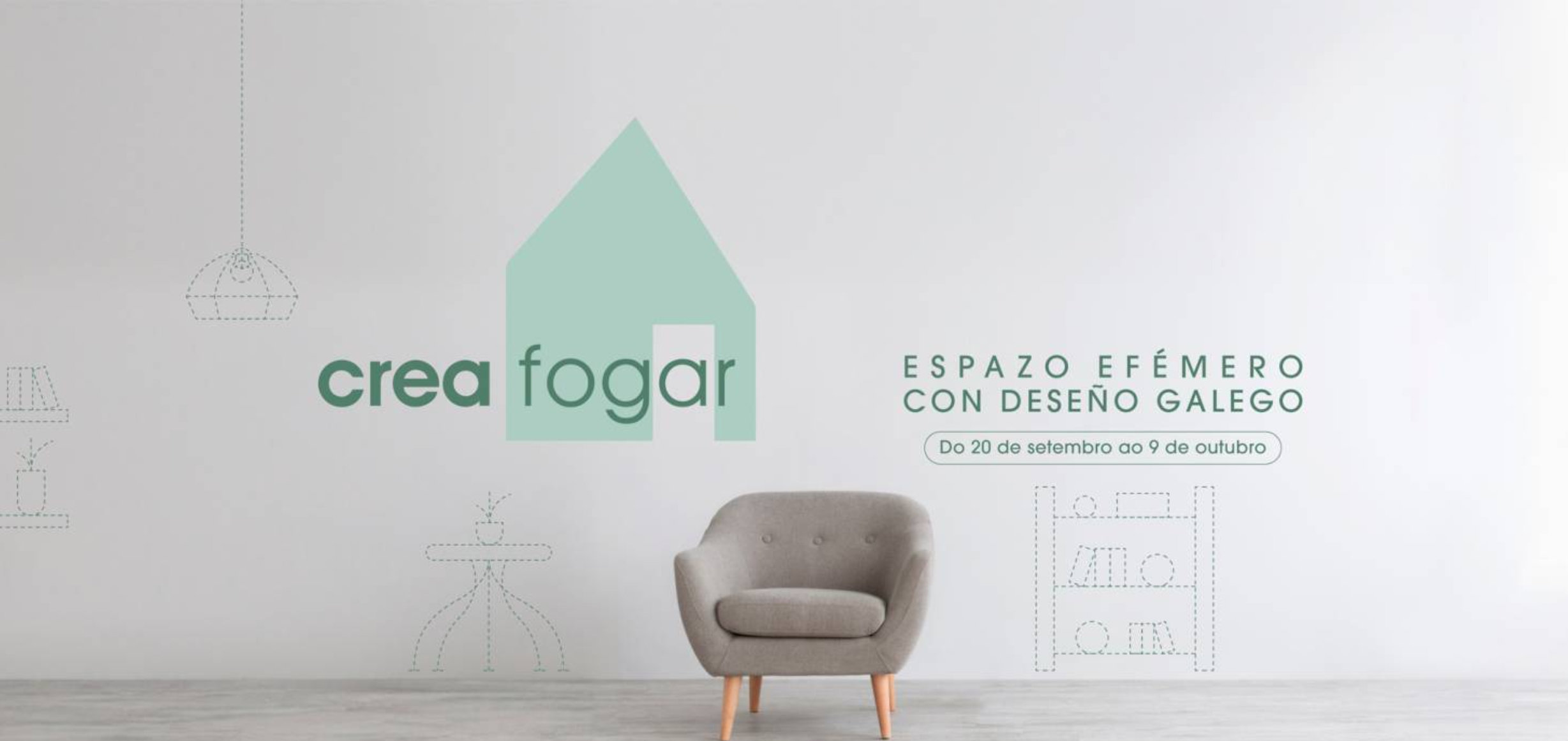 Creafogar, el primer evento efímero de interiorismo con marcas gallegas