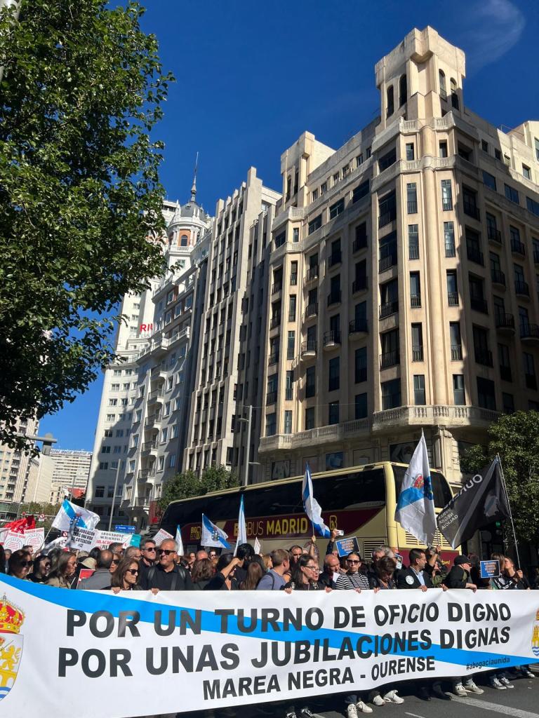 protestas abogados gallegos turno de oficio