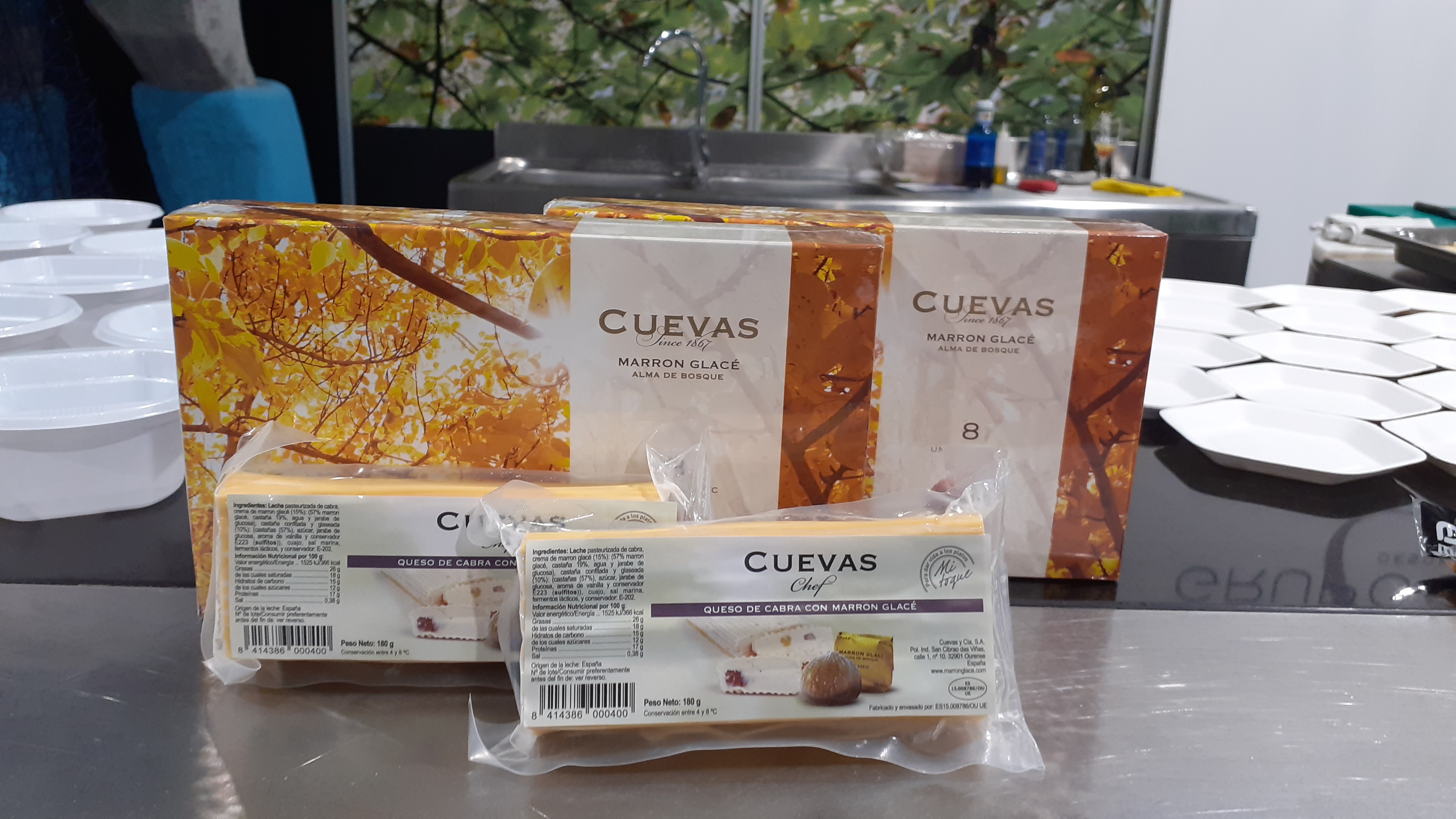 Cuevas lanza un queso de cabra con Marron Glacé