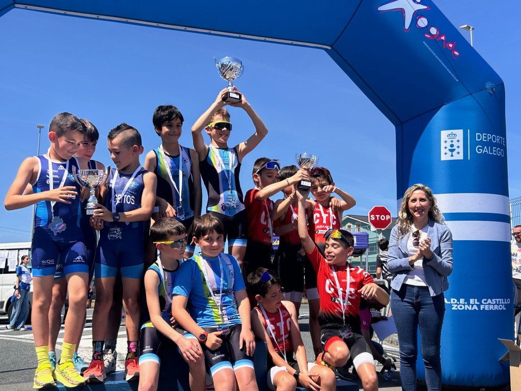 Un total de 300 rapaces e rapazas disputan en Narón o campeonato provincial de duatlon ao abeiro do programa&nbsp;Xogade