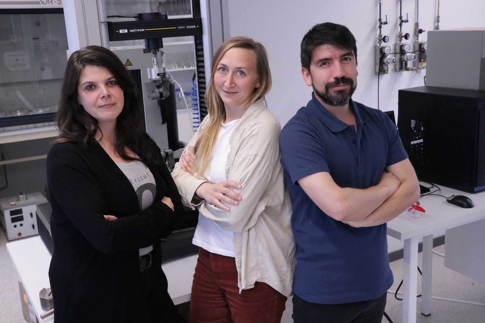 Persoal investigador do CITENI e do Leibniz-Institut desenvolven un bioplástico autorreforzado para envases sostibles