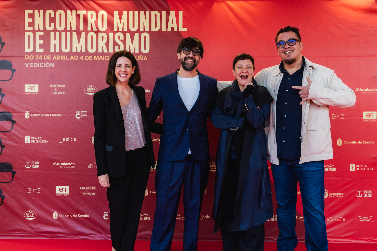 A Coruña se despide del Encuentro Mundial de Humorismo con una gala en el Teatro Colón