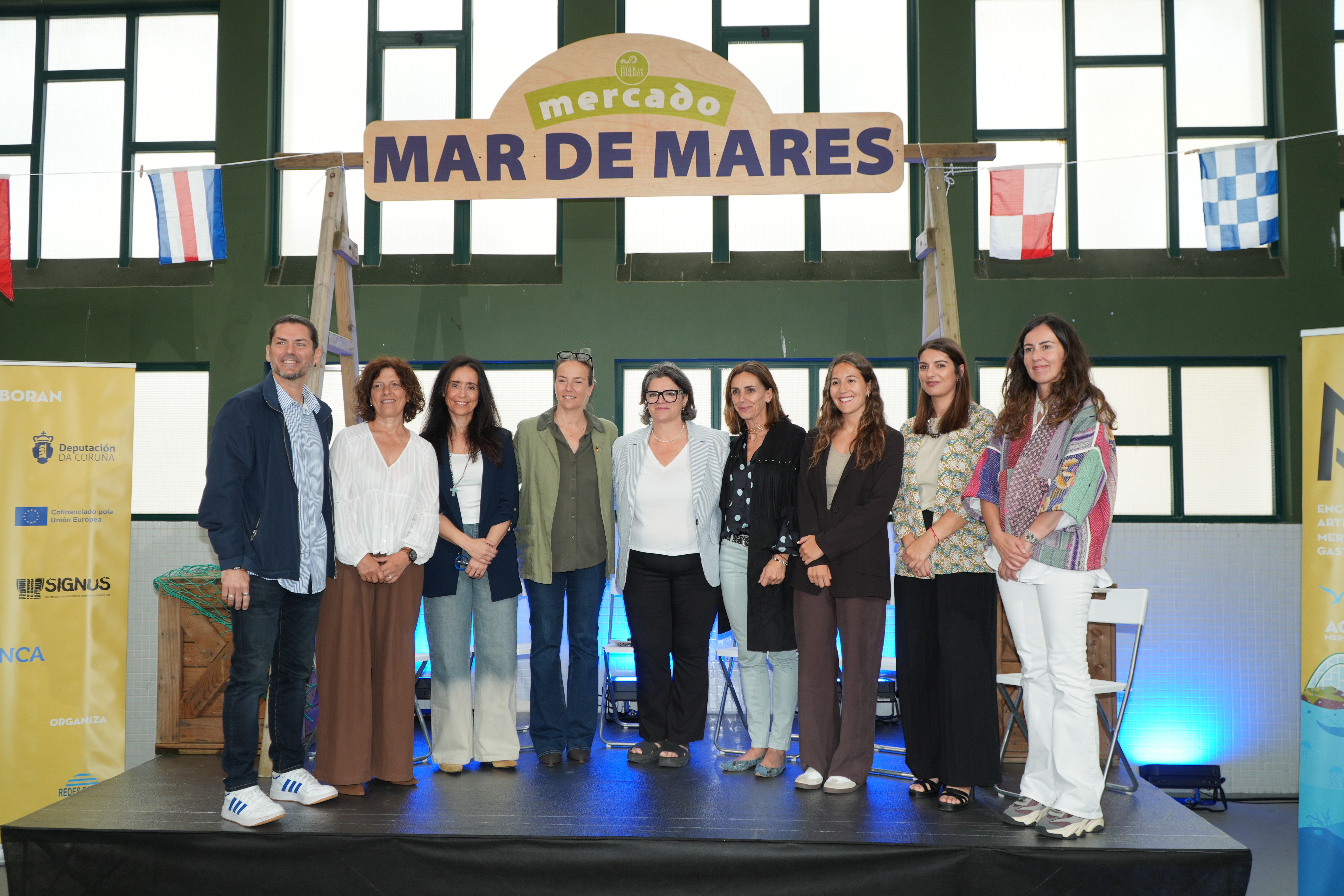 O mercado de San Agustín acolle esta fin de semana o Mercado Mar de Mares