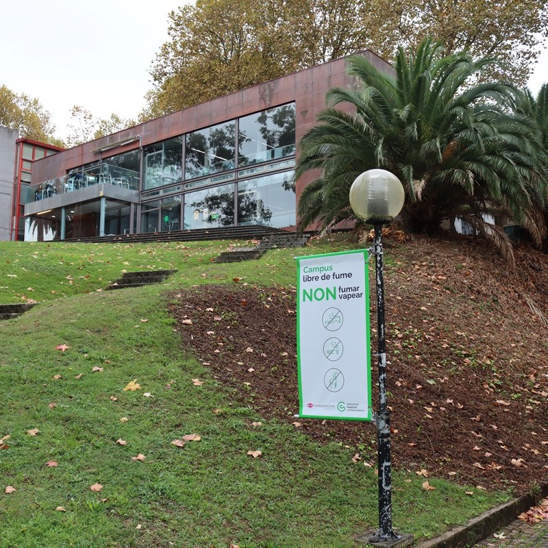 Los campus periféricos de la UDC se suman a la red de “Espacios Sin Humo” en colaboración con la&nbsp;AECC