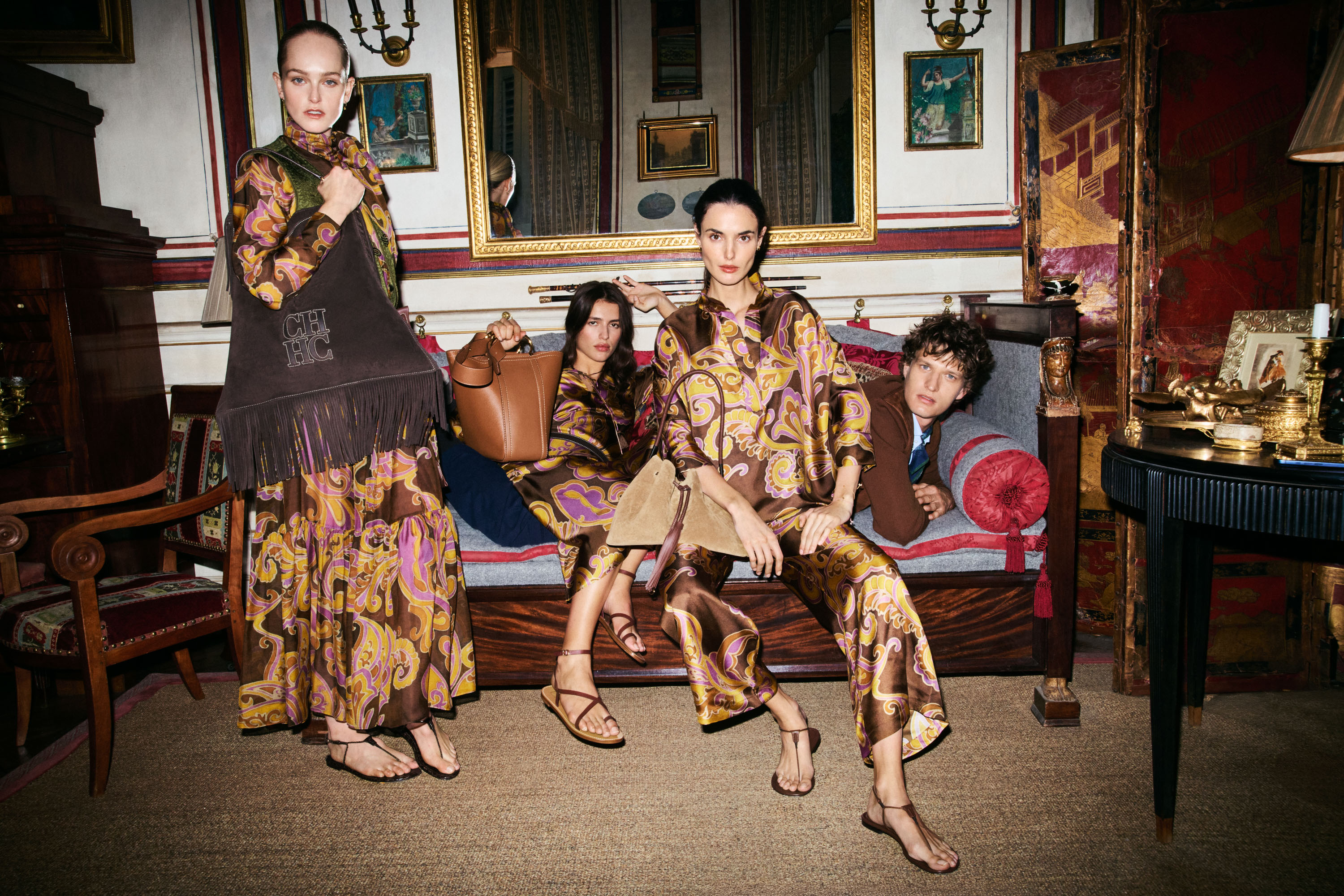 CH Carolina Herrera celebra la elegancia atemporal con su nueva Gift Guide protagonizada por Jean Campbell