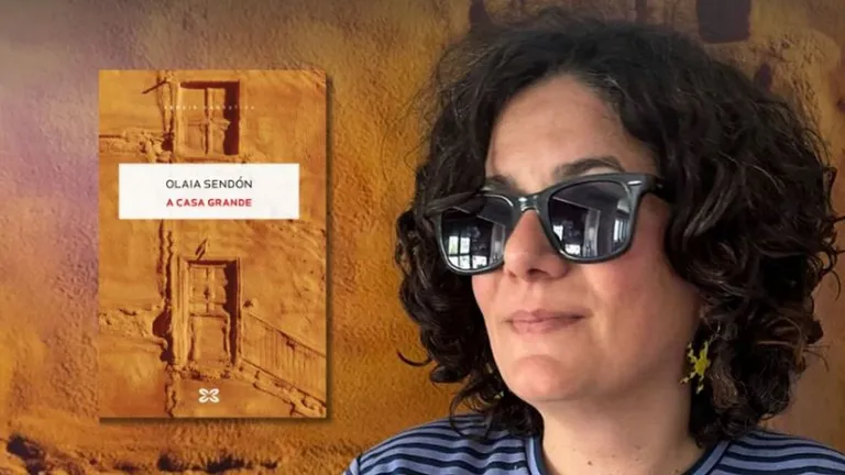 Olaia Sendón presenta a súa novela finalista do Premio Xerais na libraría Berbiriana da Coruña