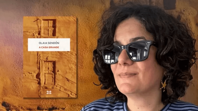 Olaia Sendón presenta a súa novela finalista do Premio Xerais na libraría Berbiriana da&nbsp;Coruña