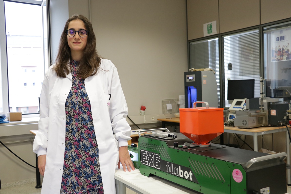 Unha tese do CITENI da Universidade da Coruña impulsa novos
materiais sostibles para o eido da electrónica por impresión&nbsp;3D