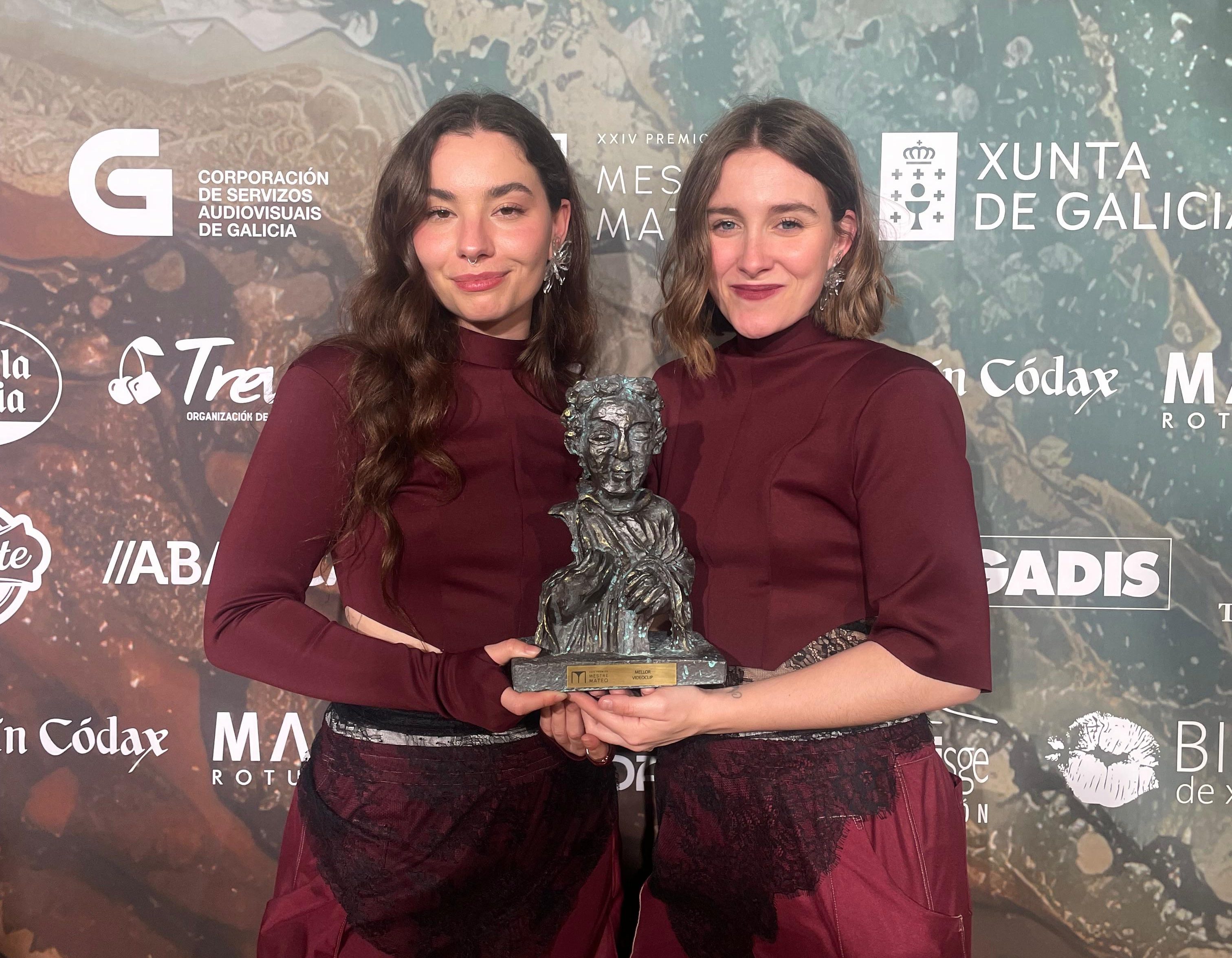 Fillas de Cassandra triunfan nos Premios Mestre Mateo co mellor videoclip do ano