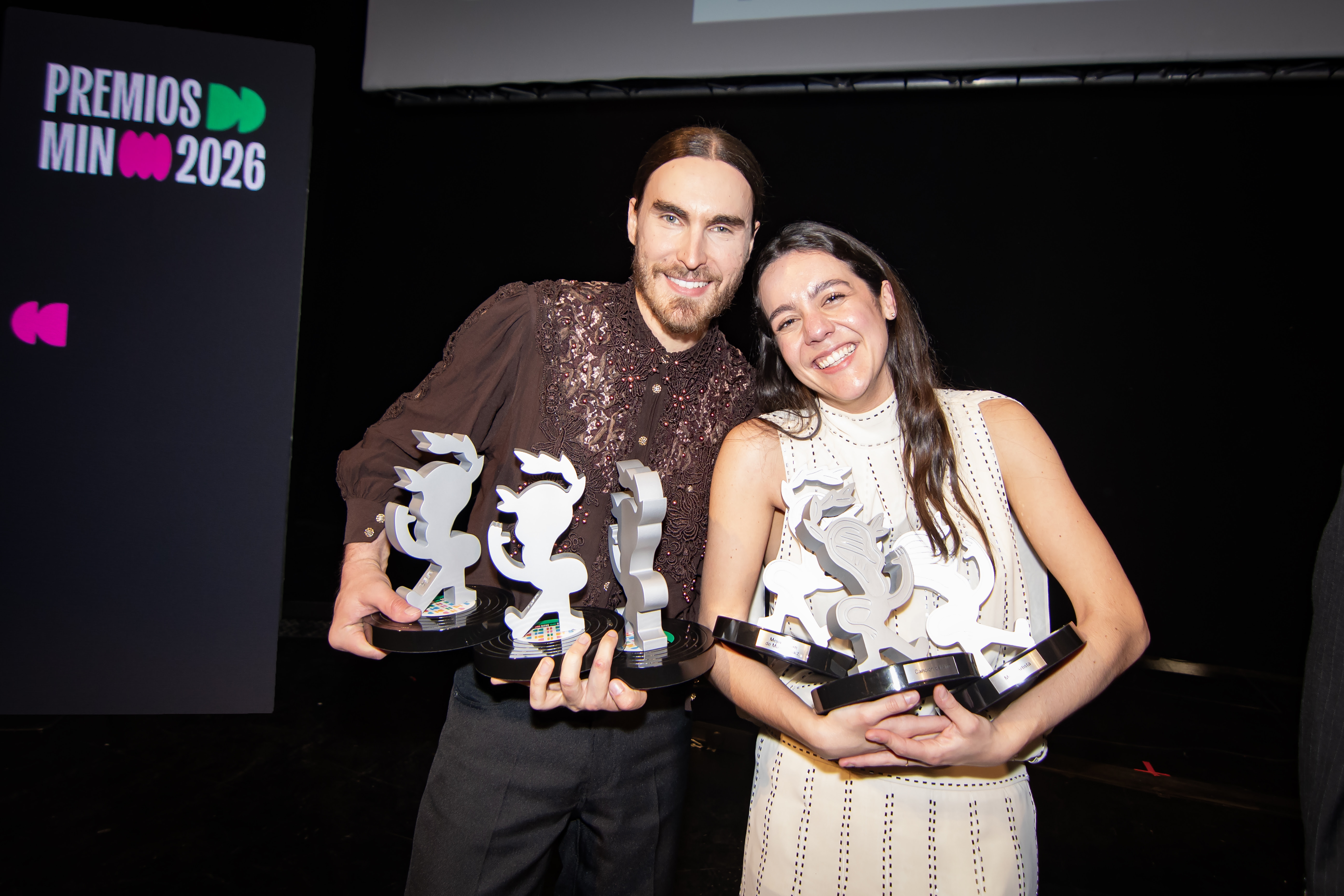 CARLOS ARES triunfa en los Premios MIN 2026 y consolida el gran momento de su carrera