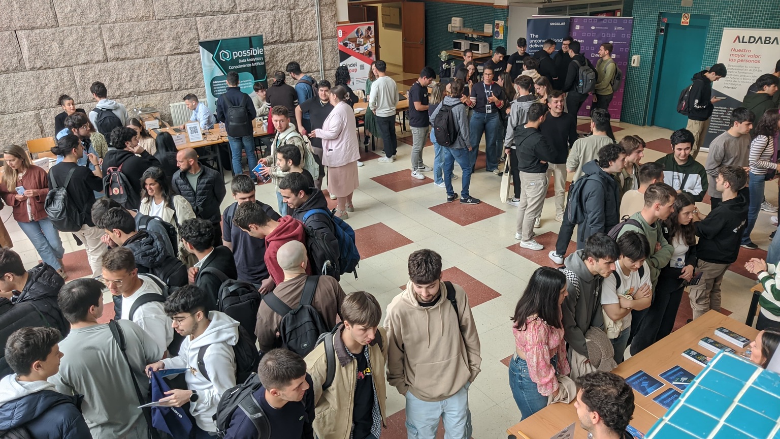 A Facultade de Informática da UDC acolle desde mañá a VII Feira de prácticas e de emprego