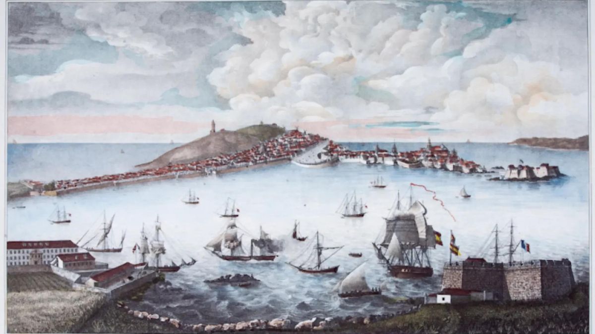 A coruña, porto negreiro