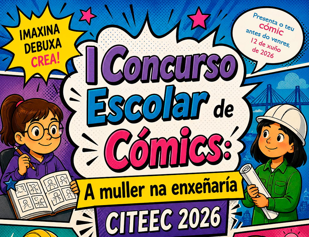 Concurso Escolar de Comics Muller na Enxeñaría CITEEC_2026