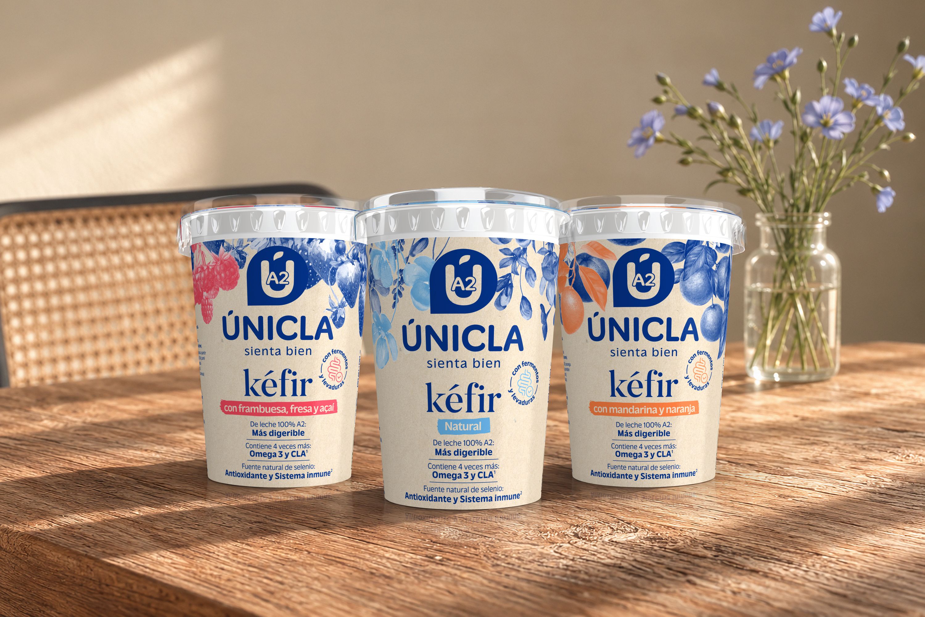 Únicla A2 entra en la categoría del kéfir
