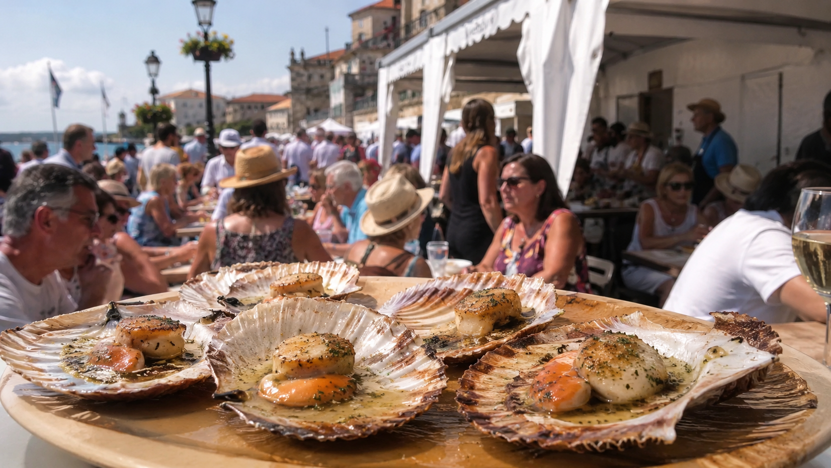 La Festa da Vieira llena Cambados de gastronomía y música hasta el domingo