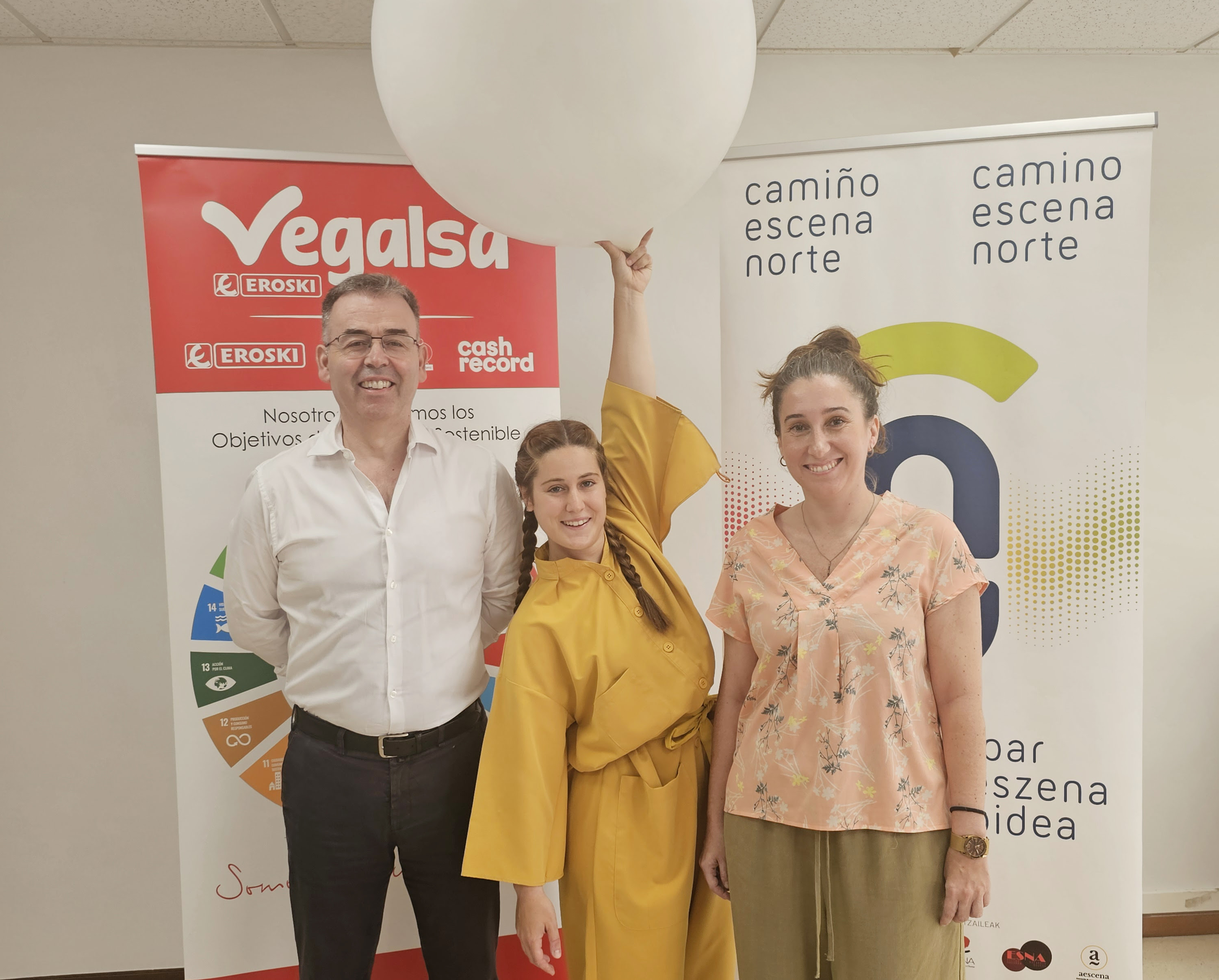 Camiño Escena Norte e Vegalsa-Eroski renovan a súa alianza para impulsar as artes escénicas