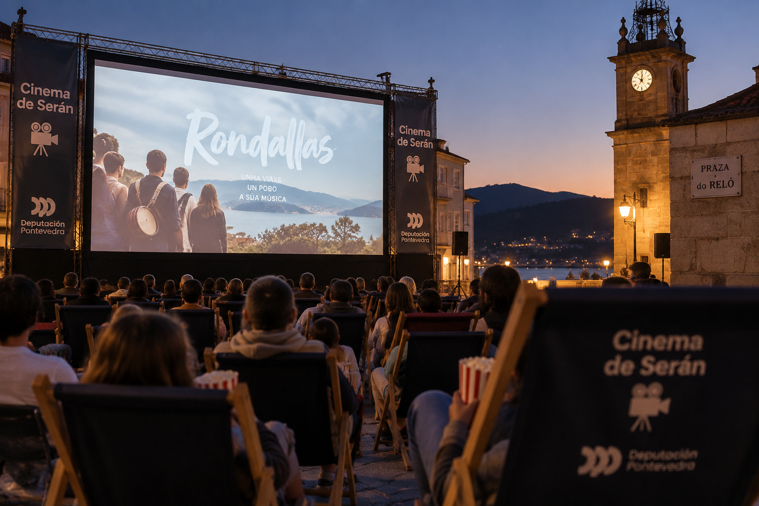 A Guarda acogerá este martes una nueva sesión de Cinema de Serán con la proyección de Rondallas