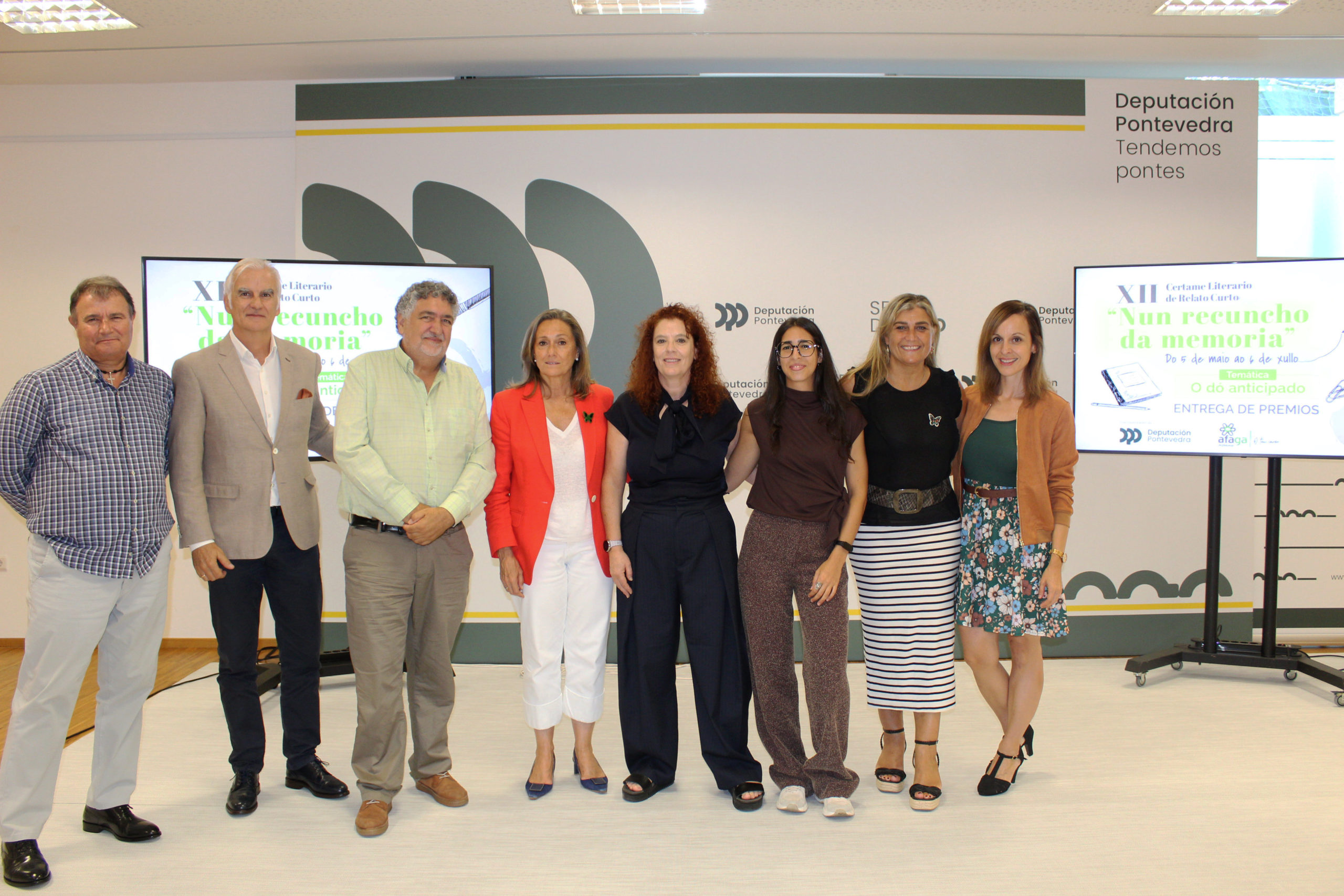 José Luis Cabañas y María Dolores Veiga ganan el XII Certamen Literario de Relatos Cortos de AFAGA
