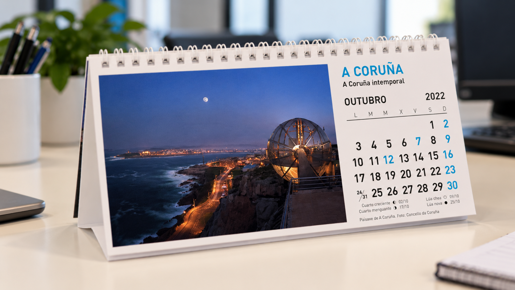 A Coruña busca las imágenes que ilustrarán su calendario de 2027