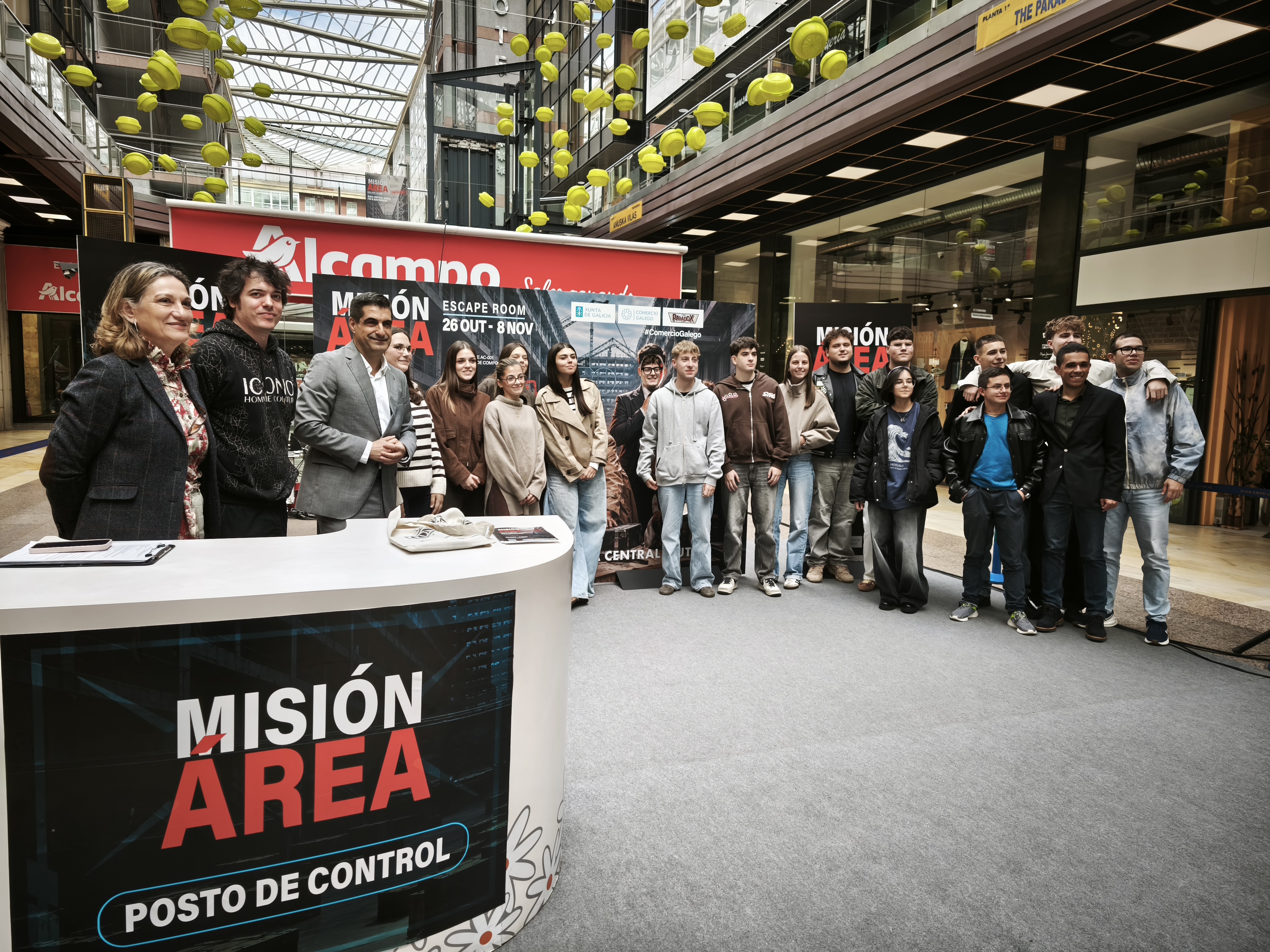 Área Central reta aos composteláns a descubrir os seus comercios a través dun escape room gratuíto
